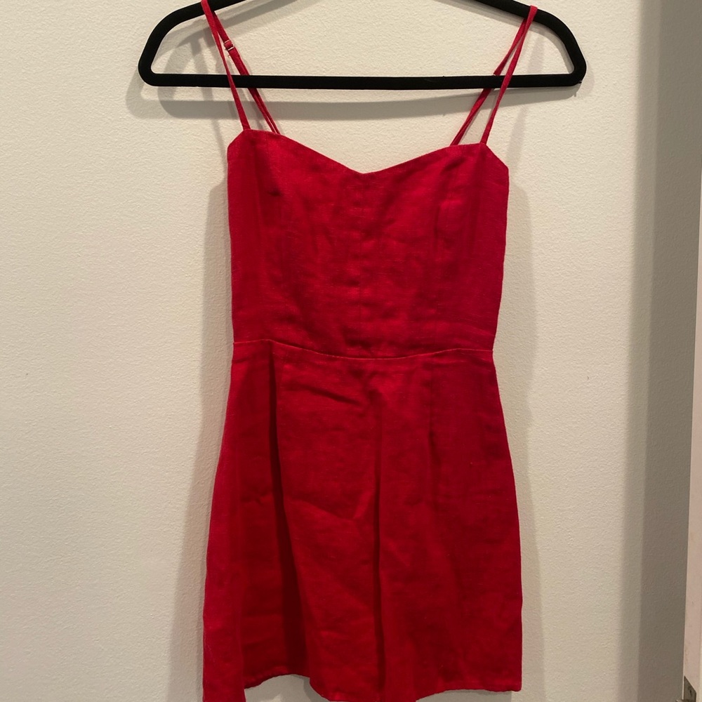 Reformation Linen Dress